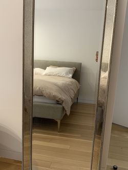 Glass Standing Mirror