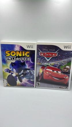 Wii games cars and sonic