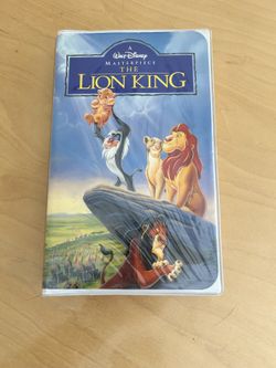 The Lion King (VHS, 1995, Clamshell) Walt Disney Masterpiece 2977