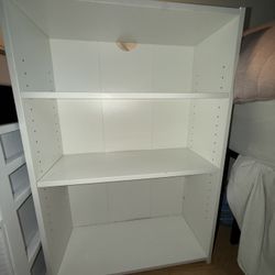 White Bookshelf 