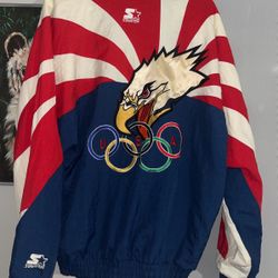 Vintage STARTER 90s USA Olympic Jacket 