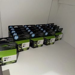 Multiple Hp And Cannon Ink Cartridges 