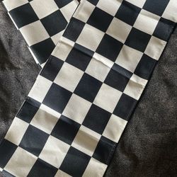 Table Runners Black And White New