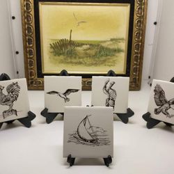 ⭐EXTREMELY RARE VINTAGE TILE⭐ 