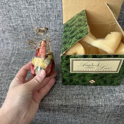 Angel Glass Ornament 