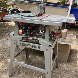 Craftsman Table saw LIMITED EDITION 