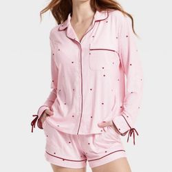 Target - Auden VALENTINES DAY Women’s Pajama Set - Medium- New with Tags 