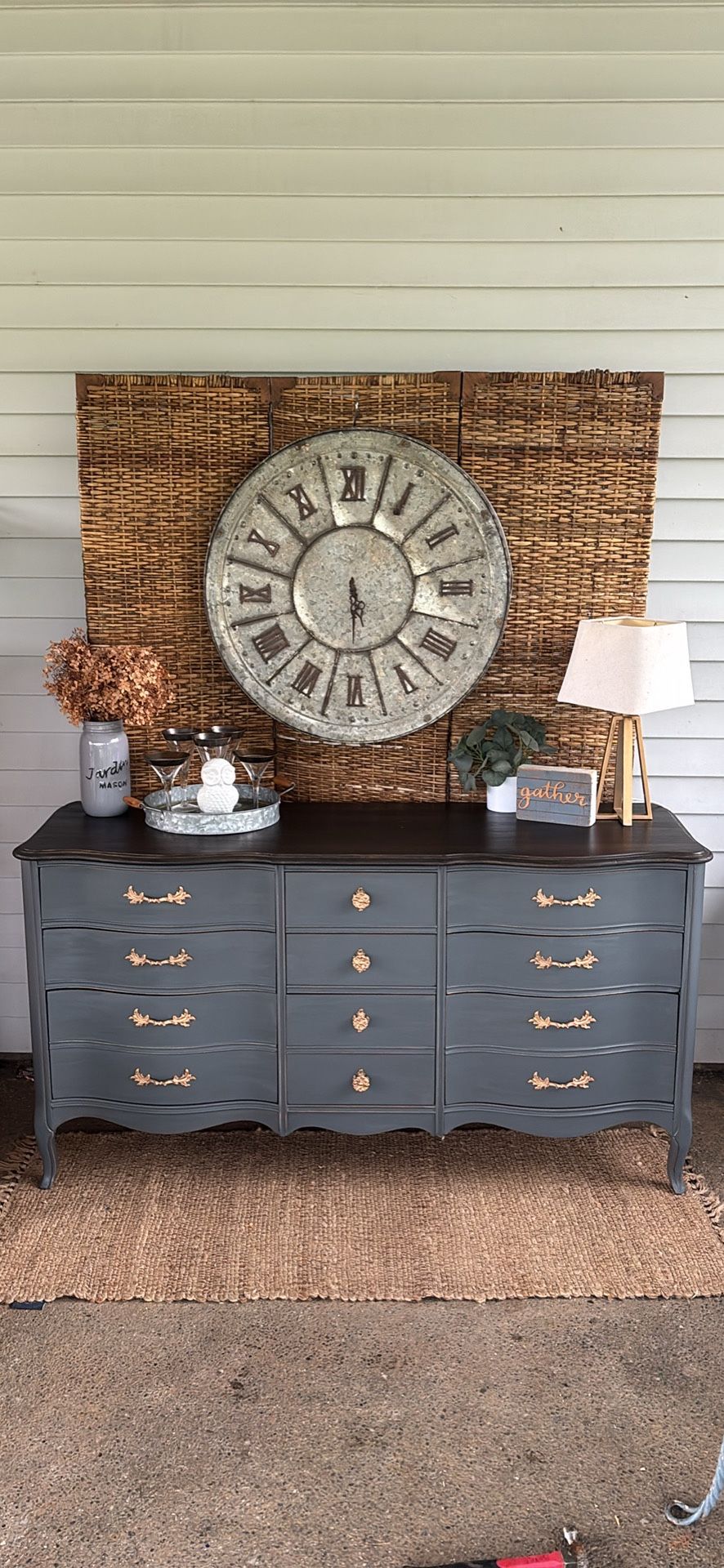 Gorgeous Antique French Provincial Dresser Or Buffet Refinished