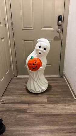 Vintage 90’s general foam ghost pumpkin