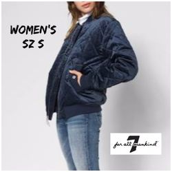 Final Sale NWT Women's 7 For all mankind Jacket