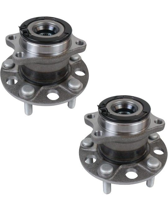 Pair 512333 Rear Wheel Bearing & Hub Assembly Compatible with 2007-2017 Jeep Compass, 2007-2017 Patriot, 2007-2008 Dodge Caliber 4WD/AWD