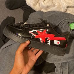 A Bathing Ape Bapesta “low Shark”