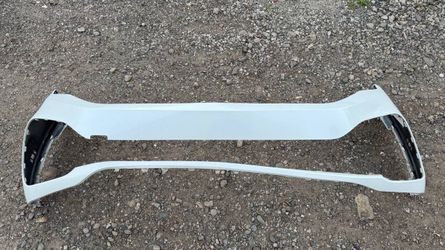 2020 2021 2022 2023 VOLKSWAGEN ATLAS CROSS SPORT R-LINE FRONT BUMPER ORIGINAL WHITE