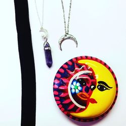 El sol chokers and necklace bundle