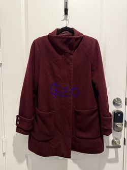 Kenneth Cole Marroon Jacket (M)