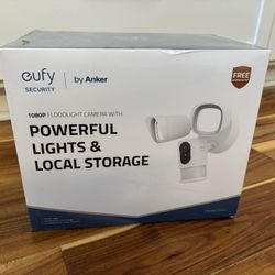 Eufy 1080P Floodlight Camera with Lights and Local Storage