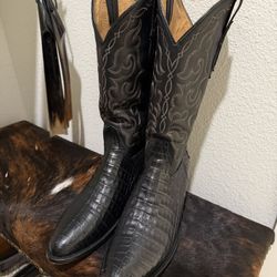 Cody James Black Caiman Boots 