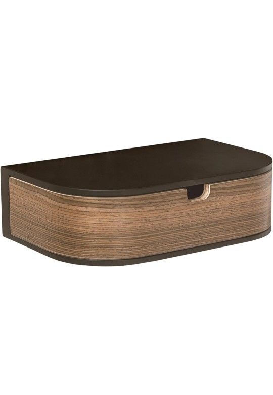 Hanging Wall Shelf with Drawer, Wooden Wall Shelf, Small Wall Drawers