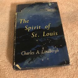 Vintage 1953 The Spirit Of St. Louis By Charles Lindbergh First Edition