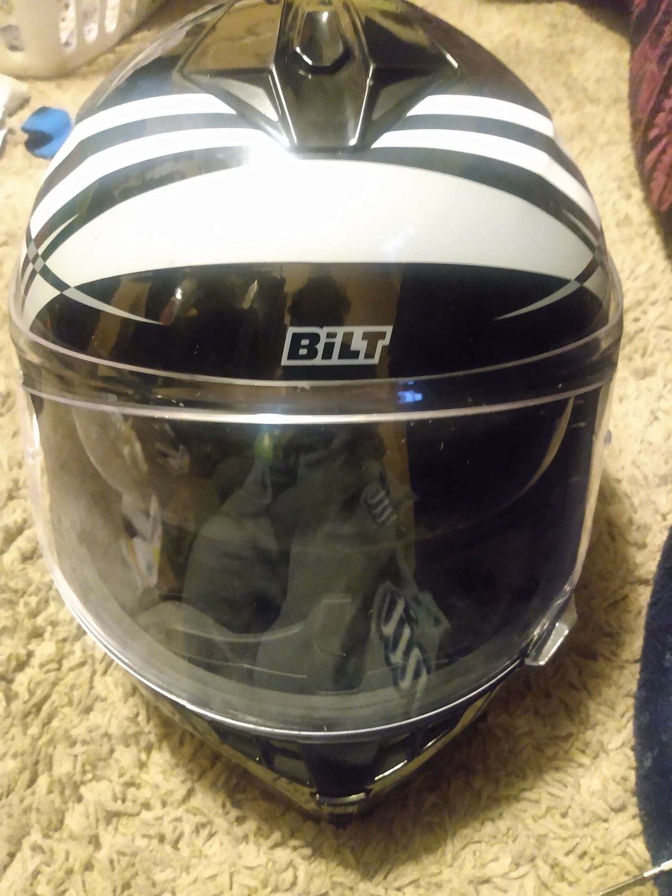 Bilt force latitude woman motorcycle helmet large