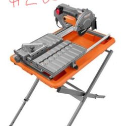 NEW RIDGID TILE SAW 