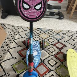 Scooter And Skateboard