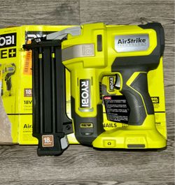 Ryobi P321 18V One+ AirStrike 18-Gauge Brad Nailer