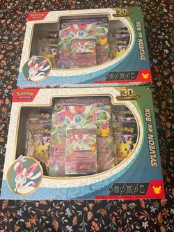 (2) Sylveon EX box