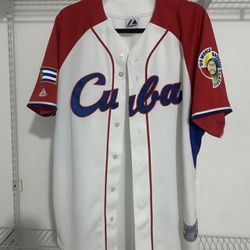 2009 WBC Cuba  Jersey Medium