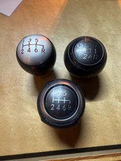 6 Speed Manual Shift Knobs