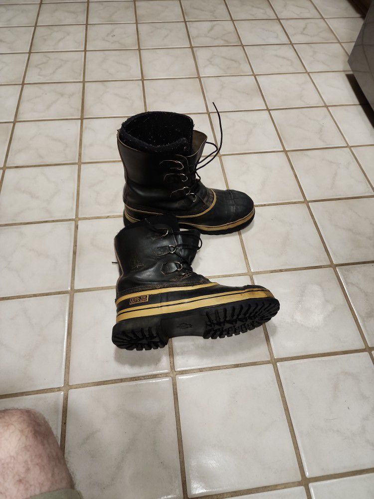 Sorel Kaufman Steel Toe Boots Size 11