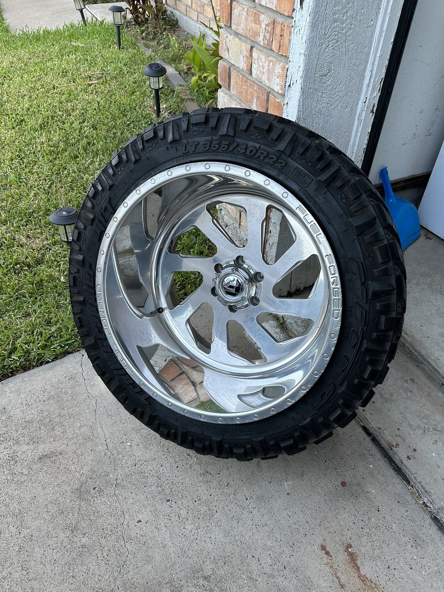 22x14 Fuel Wheels On 355 Nitto Tires 6 Lug Ford for Sale in