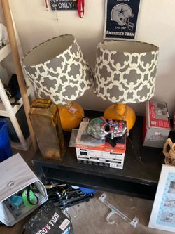 Pair of lamps