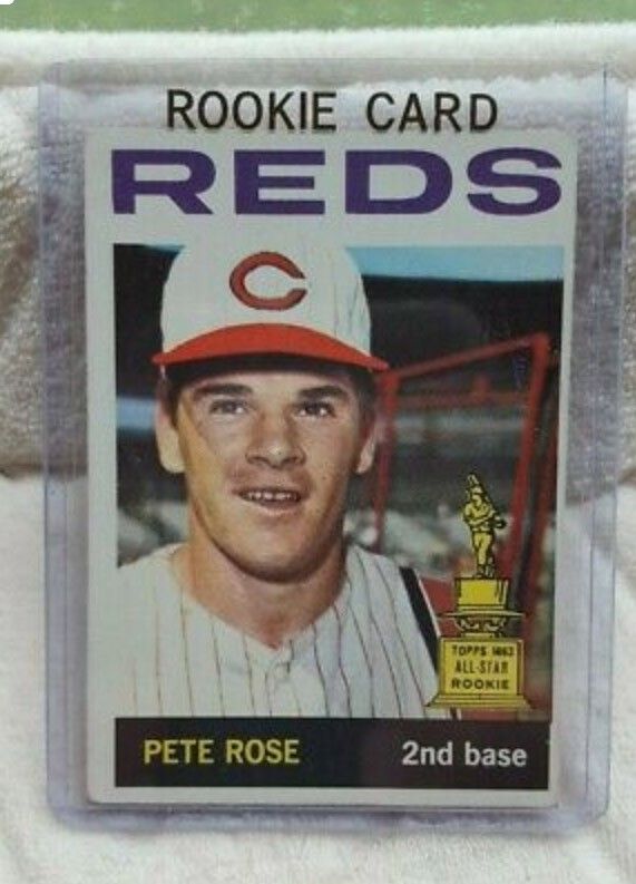 PETE ROSE 1964 TOPPS #125 CINCINNATI REDS ALL STAR ROOKIE