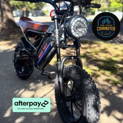 ⚡ Super Rad 350W Fat Tire Compact E-Bike | Teens & Smaller Riders | 6-Month Warranty | 73