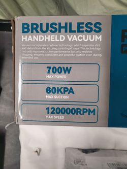 700W Cordless Brushless Stick / Handheld Vacuum Cleaner (Model: RD-101).