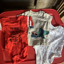 Lot Of Baby Boy Clothes 