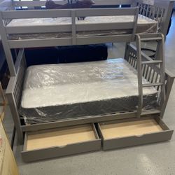 Furniture, Mattress, Boxspring, Bunkbed, Bedframe, Chest Dresser, Mirror, Nightstand Table