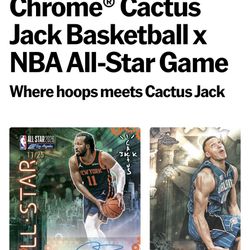 2025-26 Topps Chrome Cactus Jack Basketball x NBA All-Star Game