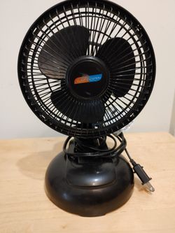 Fan with clipping
