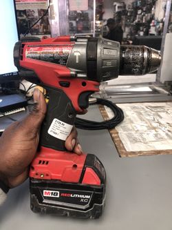 Drill, Tools-Power Milwaukee Drill W/Battery No Charger.. Negotiable