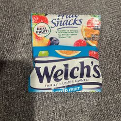Rare Welch’s Fruit Snack Miss Print