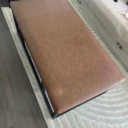 Nathan James Brown Faux Leather Coffee Tavke