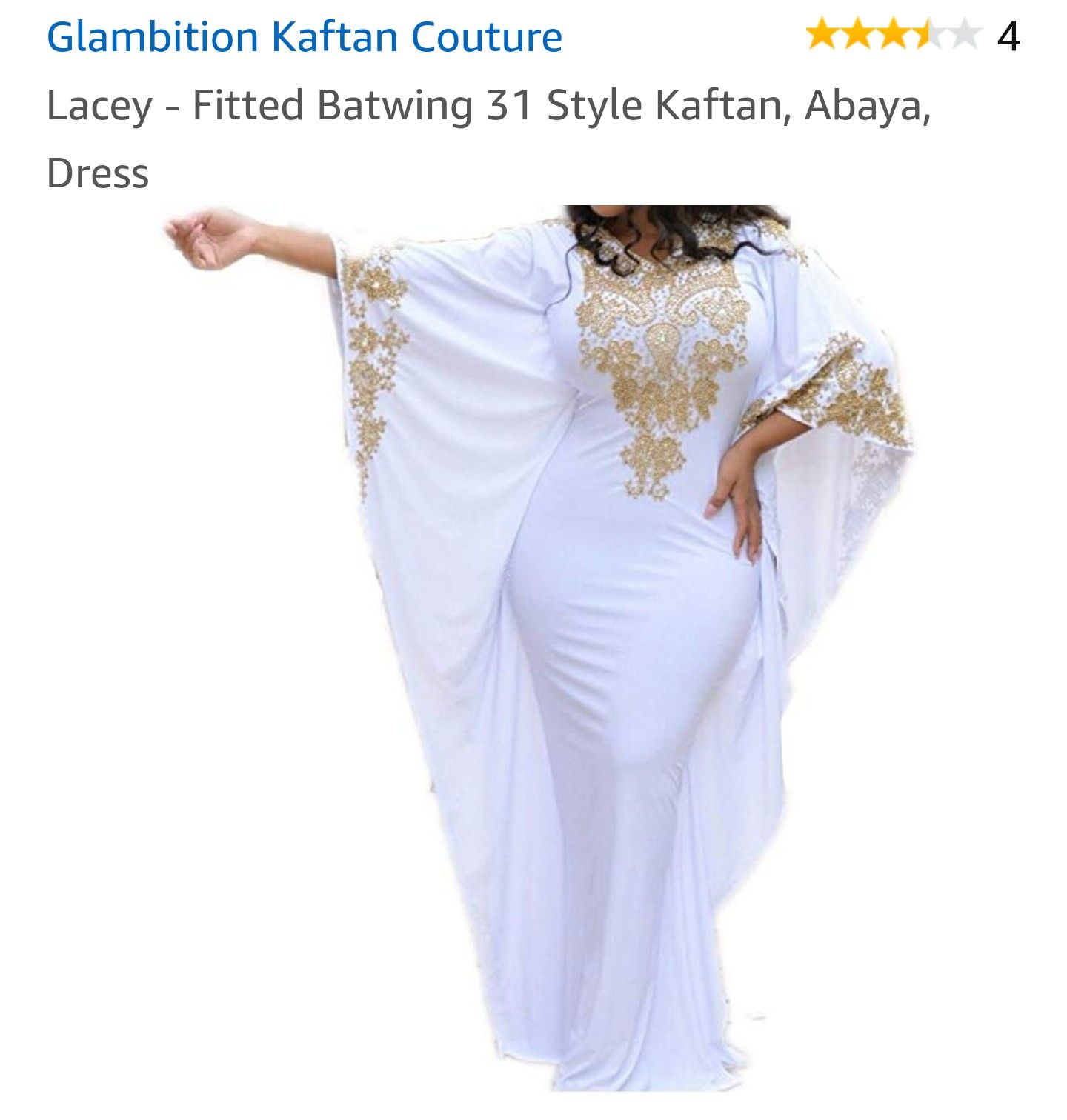It's a size Medium never used! Was going to be for my wedding but wedding is off.