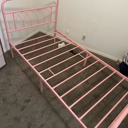 Twin Bed Frame(  Girls)