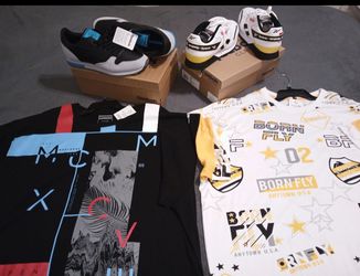 REEBOK SNEAKER and SHIRT