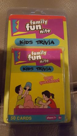 Family Fun Nite Kids Trivia