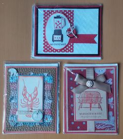HANDCRAFTED 3 CARDS WITH ENVELOPES SET FOR $5!!