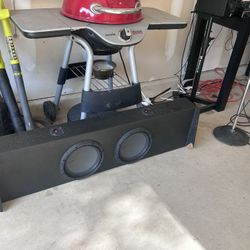 Memphis Audio 10 Inch Subs In Rhino Box