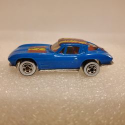 1979 Hot Wheels ~ SPLIT WINDOW ‘63 CORVETTE ~ Blue, White Walls. New Condition